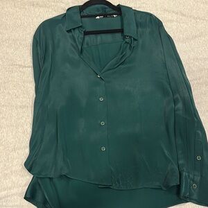 Elegant Green Women's Top